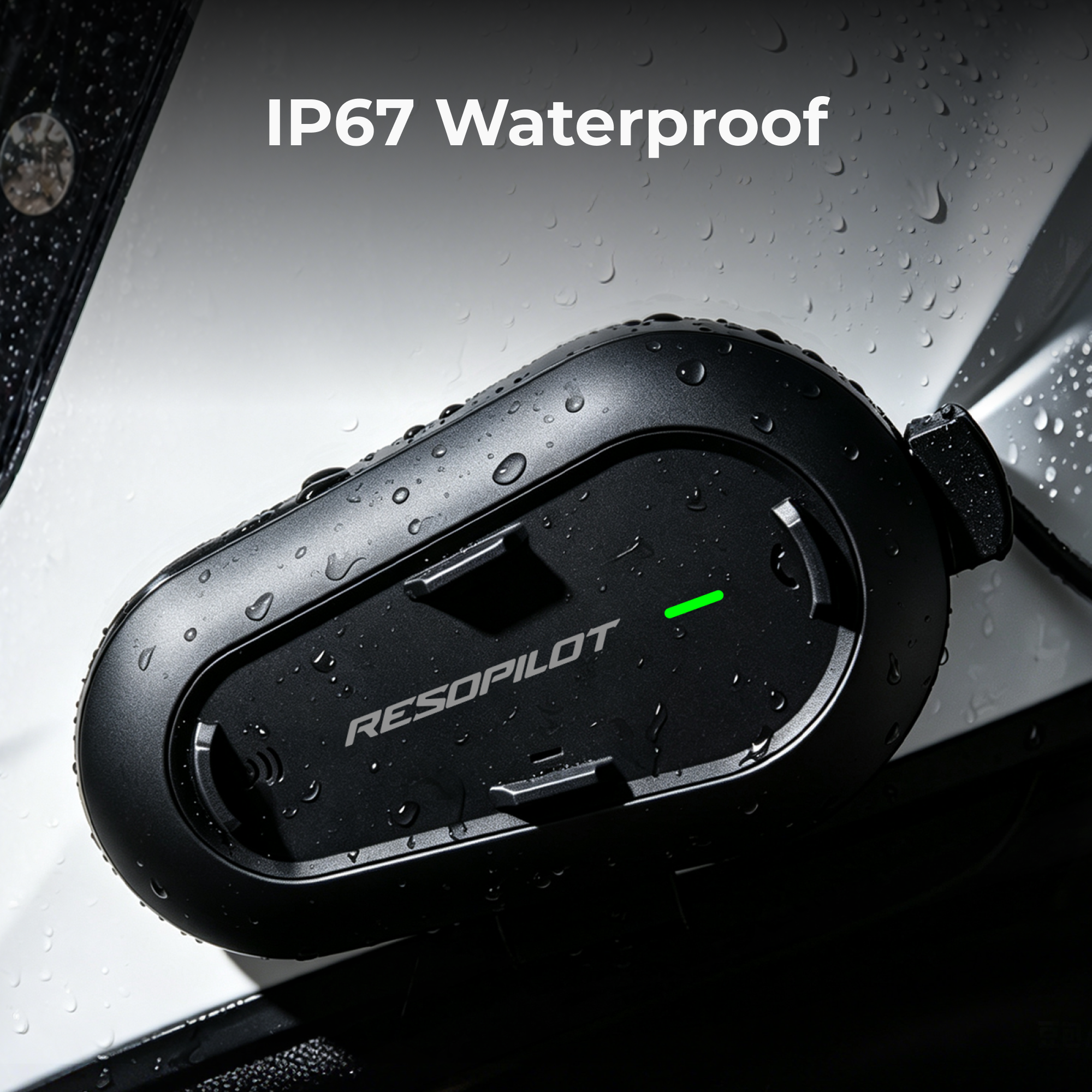 RESOPilot Lite Motorcycle Helmet Intercom