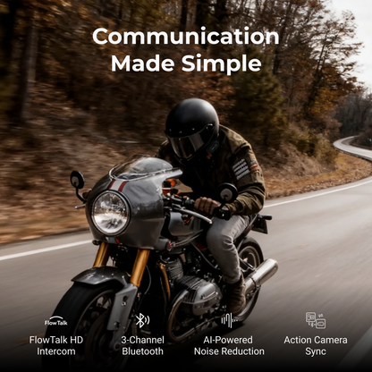 RESOPilot Lite Motorcycle Helmet Intercom
