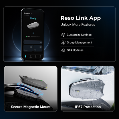 RESOPilot Neo Motorcycle Helmet Intercom